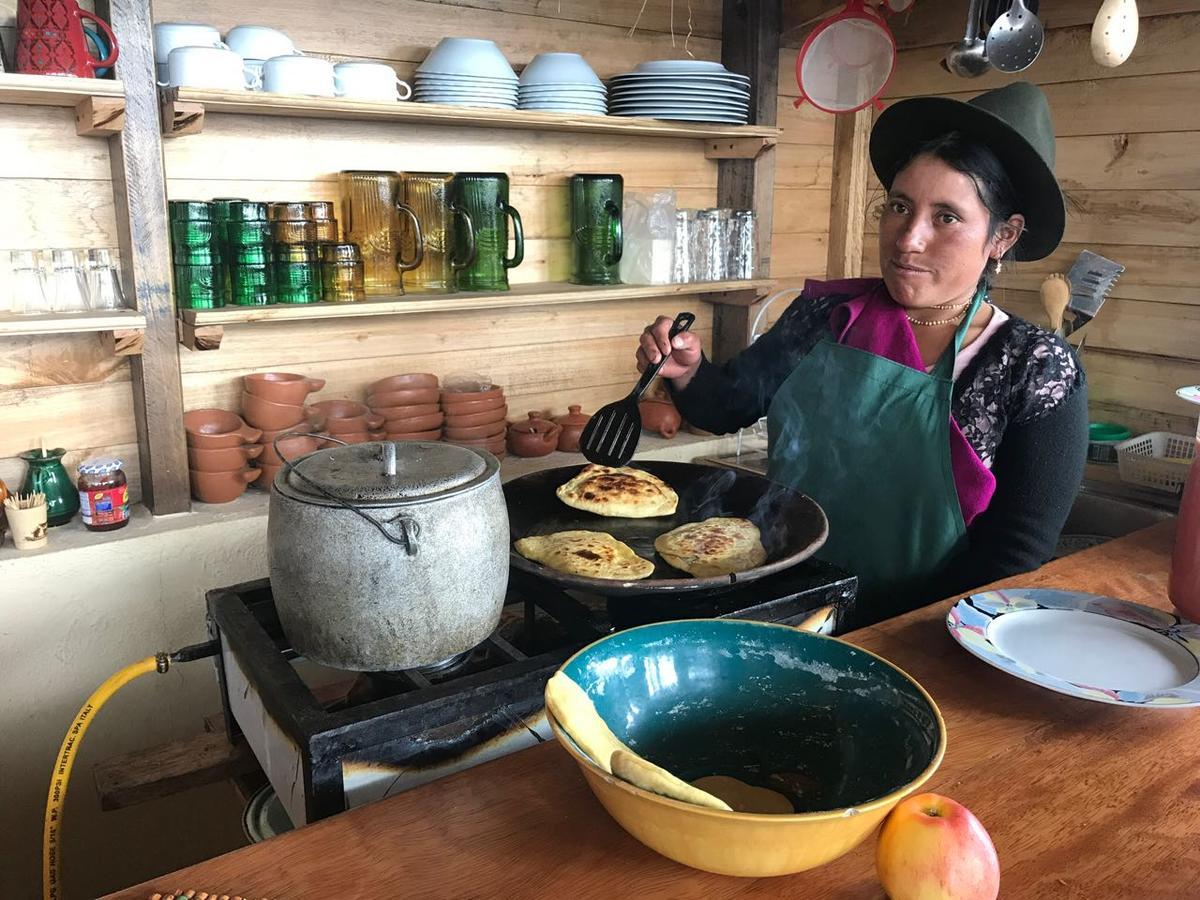 Turismo Comunitario La Esperanza Villa Hacienda Colta Екстериор снимка